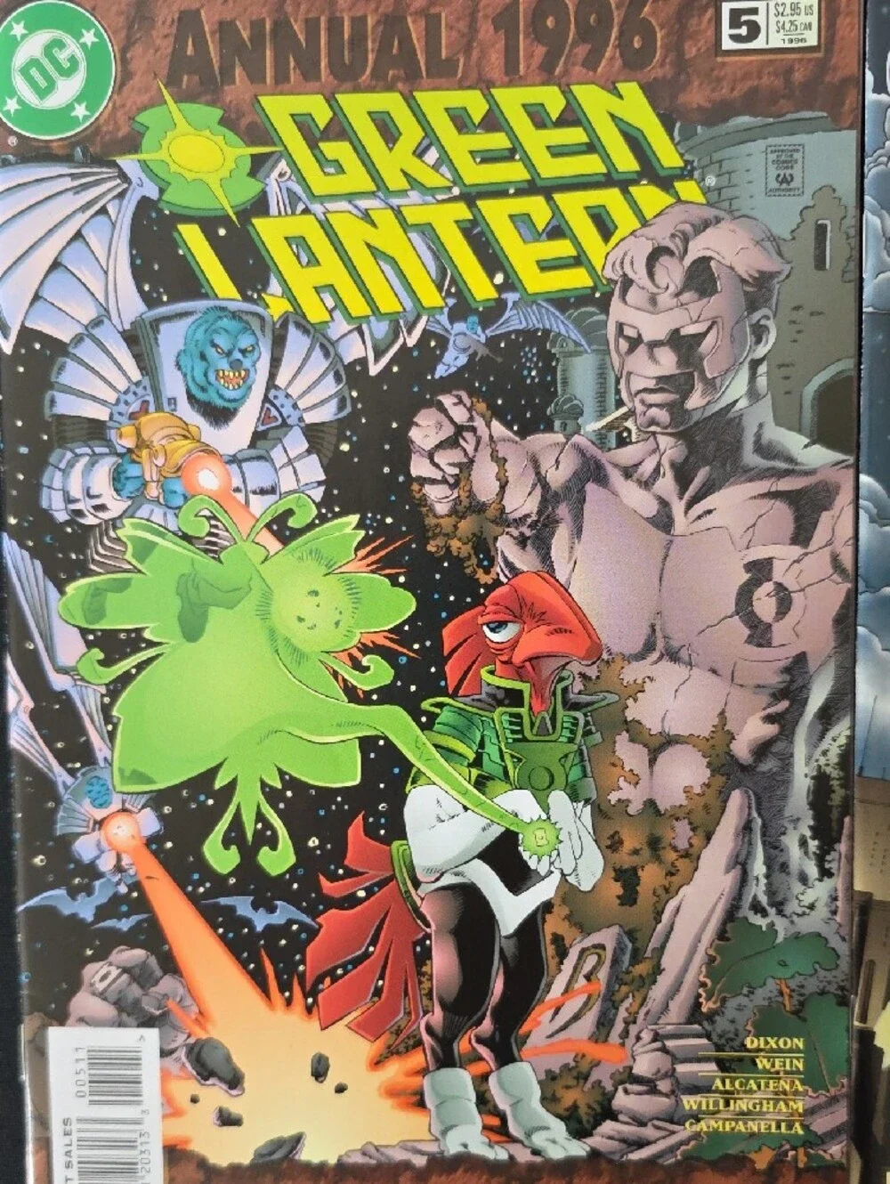 DC Comic Book Set Of 5- Green Lantern